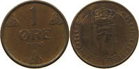 NORWAY 1 ÖRE HAAKON VII. (1905-1957) -