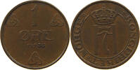 NORWAY 1 ÖRE HAAKON VII. (1905-1957) -