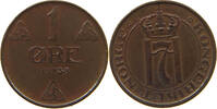 NORWAY 1 ÖRE HAAKON VII. (1905-1957) -