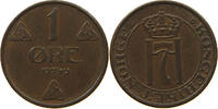 NORWAY 1 ÖRE HAAKON VII. (1905-1957) -