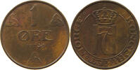 NORWAY 1 ÖRE HAAKON VII. (1905-1957) -