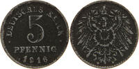 Ersatzmünzen des 1. Weltkrieges 5 PFENNIG 1916 SS 41.71 元  ＋  58.31 元 运费