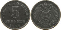 Ersatzmünzen des 1. Weltkrieges 5 PFENNIG 1921 A SS 50.05 元  ＋  58.31 元 运费