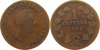 BADEN DURLACH 1 KREUZER Leopold (1830-1852) -