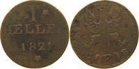 FRANKFURT 1 PFENNIG 1821 S 58.57 元  ＋  58.49 元 运费