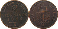 BRANDENBURG PREUSSEN 2 PFENNIG Friedrich Wilhelm IV. (1840-1861) -