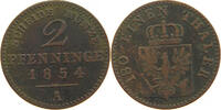 BRANDENBURG PREUSSEN 2 PFENNIG Friedrich Wilhelm IV. (1840-1861) -