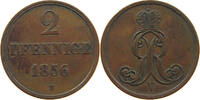 BRAUNSCHWEIG CALENBERG HANNOVER 2 PFENNIG Georg V. (1851-1866) -