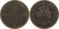 BRANDENBURG PREUSSEN 2 PFENNIG Friedrich Wilhelm IV. (1840-1861) -