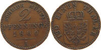 BRANDENBURG PREUSSEN 2 PFENNIG Friedrich Wilhelm IV. (1840-1861) -