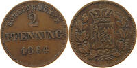 BAYERN 2 PFENNIG Ludwig II. (1864-1886) -