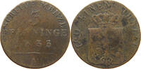 BRANDENBURG PREUSSEN 3 PFENNIG Friedrich Wilhelm III. (1797-1840) -