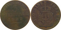 BRANDENBURG PREUSSEN 3 PFENNIG Friedrich Wilhelm IV. (1840-1861) -