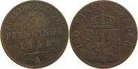 BRANDENBURG PREUSSEN 3 PFENNIG Friedrich Wilhelm IV. (1840-1861) -