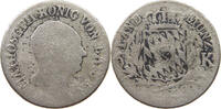 BAYERN 6 KREUZER Maximilian I. Joseph (1806-1825) -