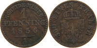 BRANDENBURG PREUSSEN PFENNIG Friedrich Wilhelm IV. (1840-1861) -