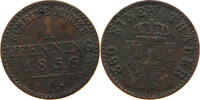 BRANDENBURG PREUSSEN PFENNIG Friedrich Wilhelm IV. (1840-1861) -