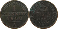 BRANDENBURG PREUSSEN PFENNIG Friedrich Wilhelm IV. (1840-1861) -