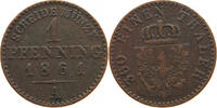 BRANDENBURG PREUSSEN PFENNIG Friedrich Wilhelm IV. (1840-1861) -