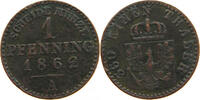 BRANDENBURG PREUSSEN PFENNIG Wilhelm I. (1861-1888) -