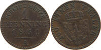 BRANDENBURG PREUSSEN PFENNIG Wilhelm I. (1861-1888) -