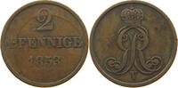 BRAUNSCHWEIG CALENBERG HANNOVER 2 PFENNIG Georg V. (1851-1866) -