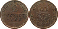 BRANDENBURG PREUSSEN 2 PFENNIG Wilhelm I. (1861-1888) -