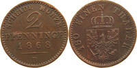 BRANDENBURG PREUSSEN 2 PFENNIG Wilhelm I. (1861-1888) -