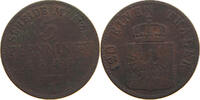 BRANDENBURG PREUSSEN 3 PFENNIG Friedrich Wilhelm IV. (1840-1861) -