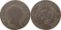 BAYERN 6 KREUZER Maximilian I. Joseph (1806-1825) -