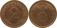 DRITTES REICH 2 REICHSPFENNIG -