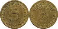 DRITTES REICH 5 REICHSPFENNIG 1938 G SS 50.20 元  ＋  58.49 元 运费