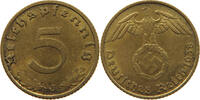 DRITTES REICH 5 REICHSPFENNIG 1938 J SS 50.20 元  ＋  58.49 元 运费