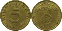 DRITTES REICH 5 REICHSPFENNIG 1938 J SS 50.20 元  ＋  58.49 元 运费