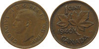 CANADA 1 CENT GEORGE VI. (1936-1952) -