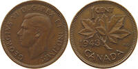 CANADA 1 CENT GEORGE VI. (1936-1952) -