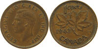CANADA 1 CENT GEORGE VI. (1936-1952) -