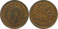 CANADA 1 CENT GEORGE VI. (1936-1952) -