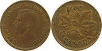 CANADA 1 CENT GEORGE VI. (1936-1952) -