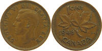 CANADA 1 CENT GEORGE VI. (1936-1952) -