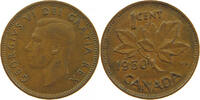 CANADA 1 CENT GEORGE VI. (1936-1952) -
