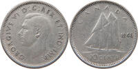 CANADA 10 CENTS GEORGE VI. (1936-1952) -