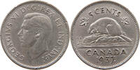 CANADA 5 CENTS GEORGE VI. (1936-1952) -