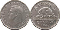 CANADA 5 CENTS GEORGE VI. (1936-1952) -