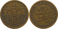 CZECHOSLOVAKIA 10 HALERU -