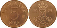 DENMARK 5 ÖRE MARGRETHE II. 1972- -