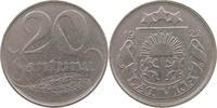 LATVIA 20 SANTIMU -