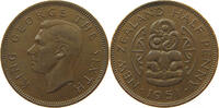 NEW ZEALAND 1/2 PENNY GEORGE VI. (1936-1952) -