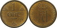 NORWAY 1 ÖRE HAAKON VII. (1905-1957) -