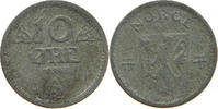 NORWAY 10 ÖRE HAAKON VII. (1905-1957) -